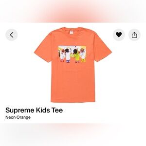 Supreme SS19 Kids Tee, US XL, Brand New